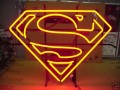 Superman Neon Light - Wall Mount Version